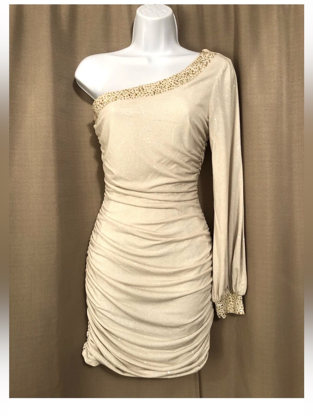 City Triangle One Shoulder Dress M